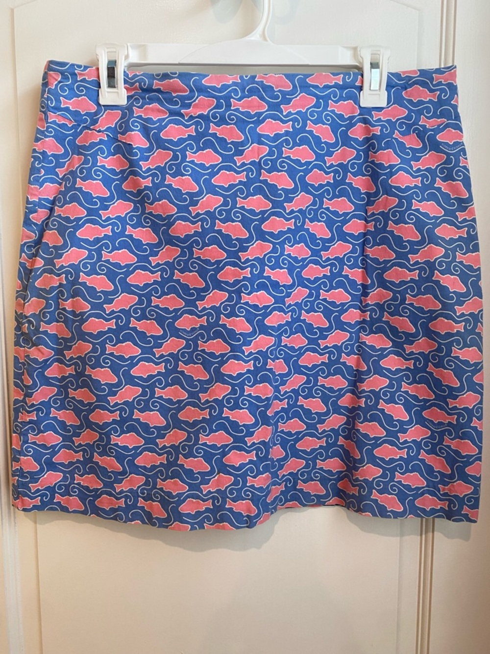 Vineyard Vines “Swedish Fish” Cotton Lined Skirt Size 10